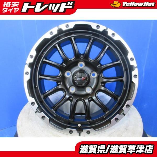 4本 新品 ホイール単品 SUV オフロード 16インチ 7J +42 5穴 PCD114.3