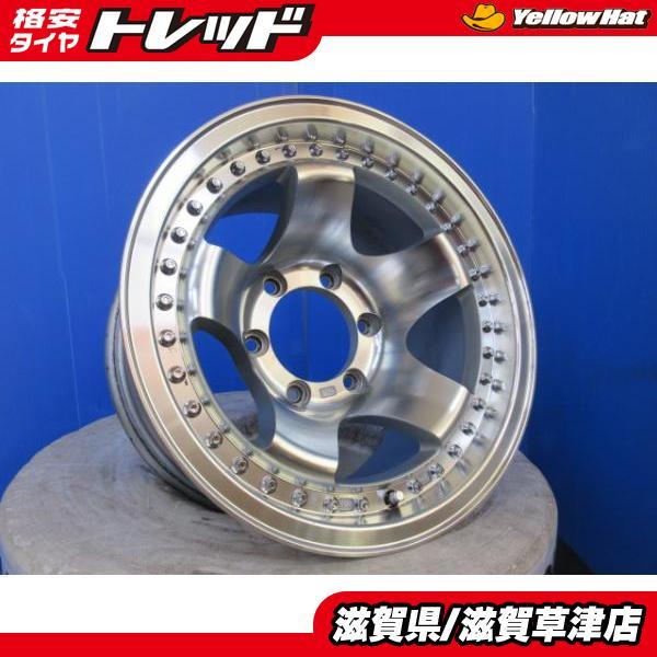 4本 逆反り コンケイブ EMR 4WD JWL-T アルミホイール 15インチ 8J -28