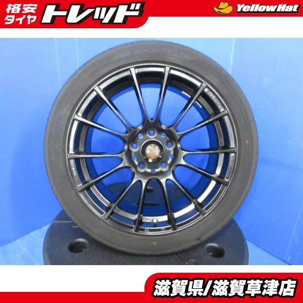 オデッセイ 4本 Weds sport SA-72R 18インチ5穴 PCD 114.3 バリ山 