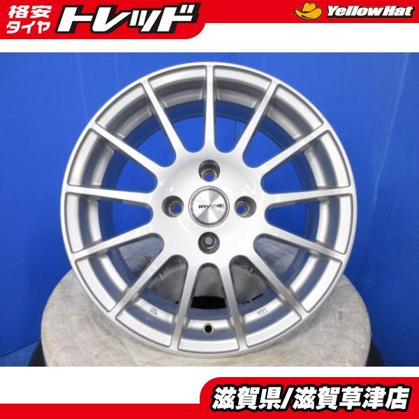 4本 中古 プジョー2008 シトロエンC3 純正ボルト対応 IRVINE 16