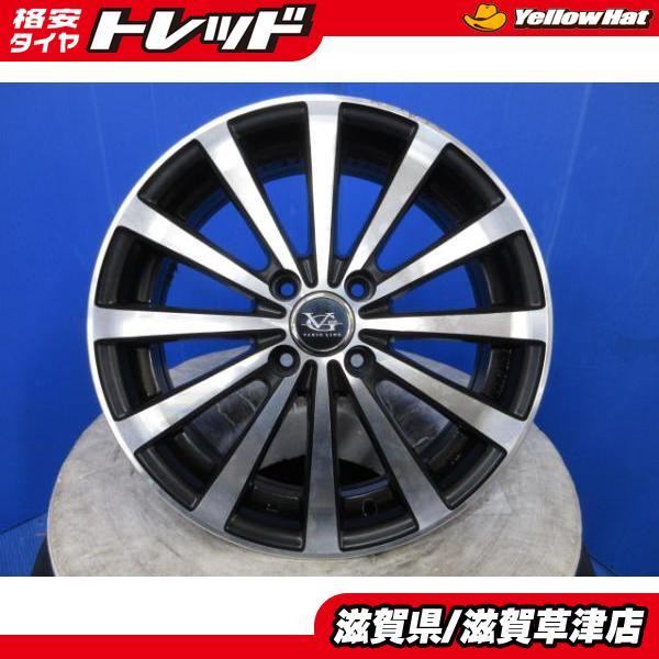 4本セット 軽自動車用 アルミホイール 16インチ 黒 ブラック