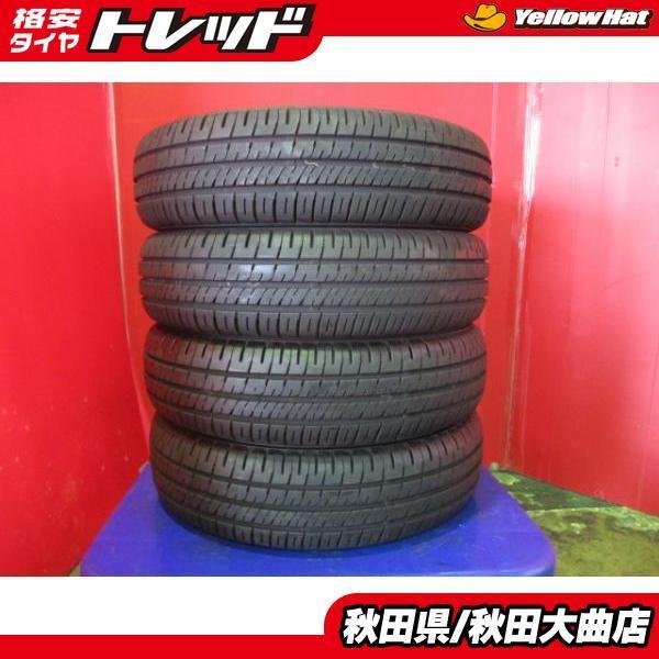 限定1台! ダンロップ エナセーブ EC204 155/65R14 21年製造 中古4本 