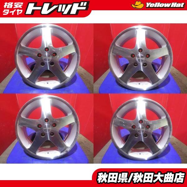 限定1台! NAILSPORTS NS 17 7.0 +57 5H114 中古 4本セット アコード