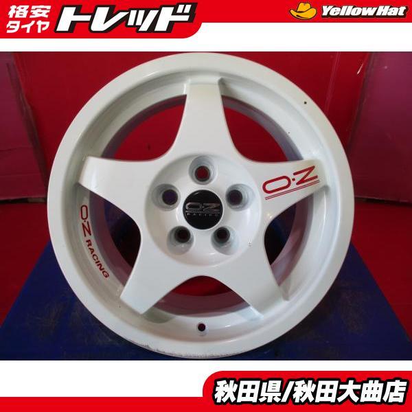 限定1本 中古ホイール1本セット OZ RACING 15 7.0 +40 5H100 中古 1本 