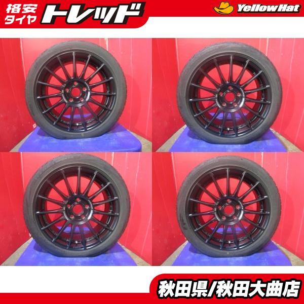 送料無料 限定1台 ゴルフ 中古ホイール中古タイヤ4本セット OZ RACING 