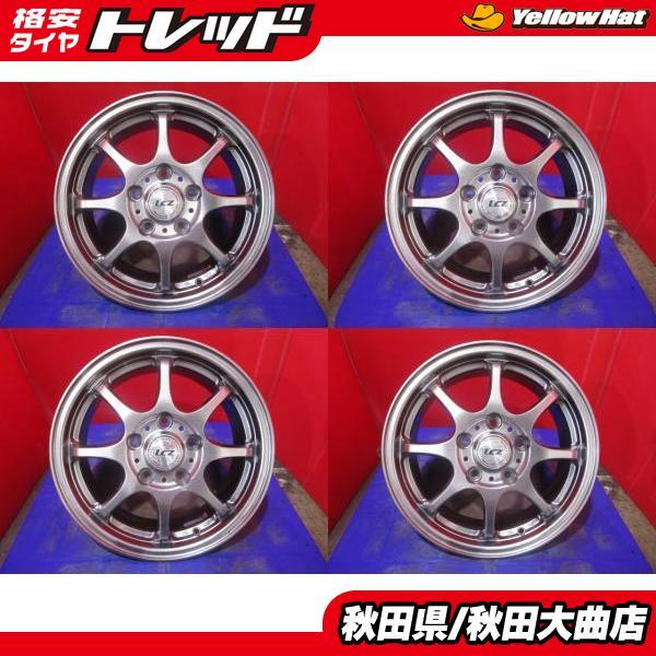 送料無料 限定1台 アイシス エスクァイア ノア 中古ホイール4本セット 