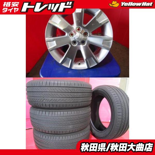 ま*み様 デリカD5 純正タイヤホィール4本セット225/55/R18 新車外し 楽天市場】新車外し ホイールタイヤ 4本セット 225/55R18 2024年