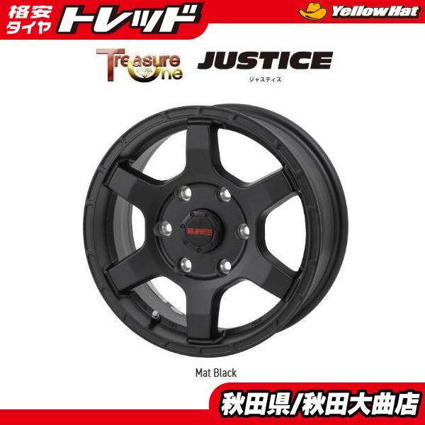 新品ホイール単品4本SET トレジャーワンカンパニー ジャスティス06