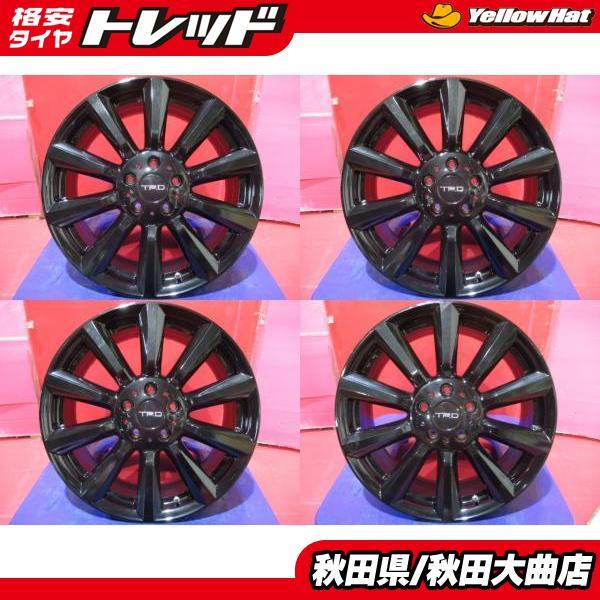 限定1台 アルファード ヴェルファイア 中古ホイール4本セット TRD TF6 