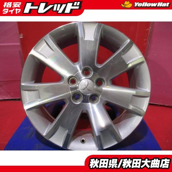中古ホイール4本単品SET 三菱 デリカD:5 CV5W前期 純正 18インチ 7.0J+