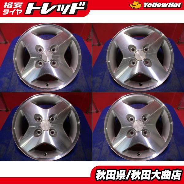 限定1台 ワゴンR スズキ 中古ホイール4本セット 初代 ワゴンR純正 13 