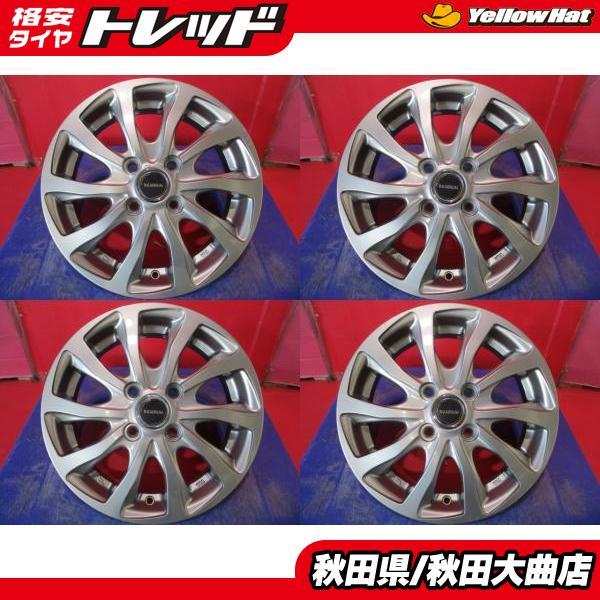 限定1台 N-BOX ワゴンR タント 中古ホイール4本セット ブリヂストン 