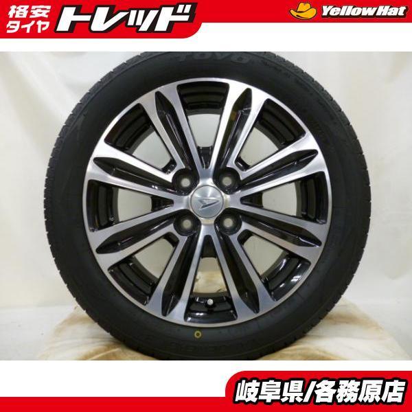 中古 夏 タイヤ ホイール 4本 セット トーヨー ナノエナジー3 165  