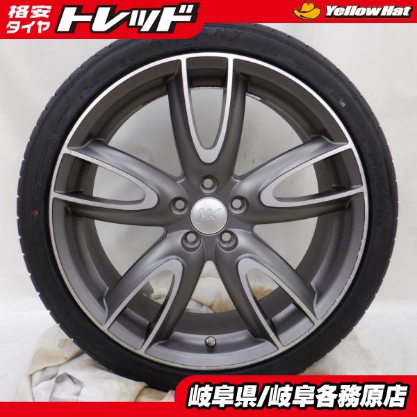 中古ホイール+新品タイヤ4本)輸入タイヤ 215/40R18 + MotorSport 