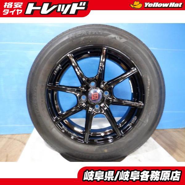 BRIDGESTONE 新品ホイール 中古タイヤ4本セット SEIN EK 15x5.5J BRIDGESTONE 新品ホイール 中古タイヤ4本セット SEIN EK 15x5.5J