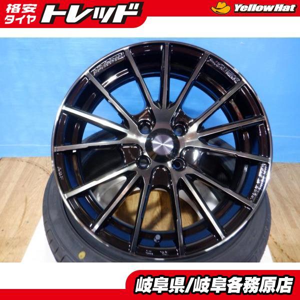 新品展示品4本) Weds WedsSport SA35R 16x5J+45 4H100 WBC タント N 
