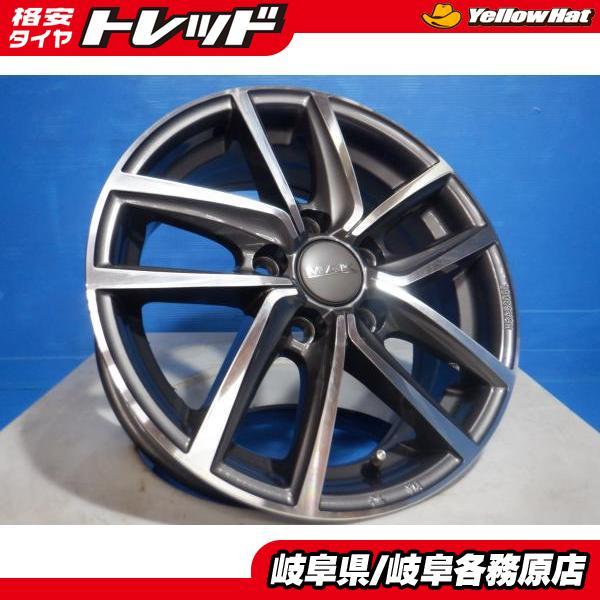 中古 4本 単品 フォルクスワーゲン ゴルフ AUCJZ 等に MAK DRESDEN 15