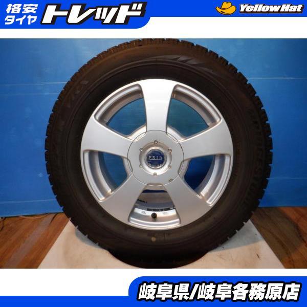 お値打ち 中古スタッドレス4本セット FEID 15x6J +45 5H114.3 +  