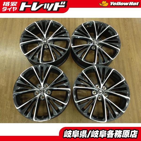 60プリウス純正19インチ ホイール 4本 中古4本】トヨタ 60系プリウス純正 19インチ6.5J+40 5H114.3 プリウス