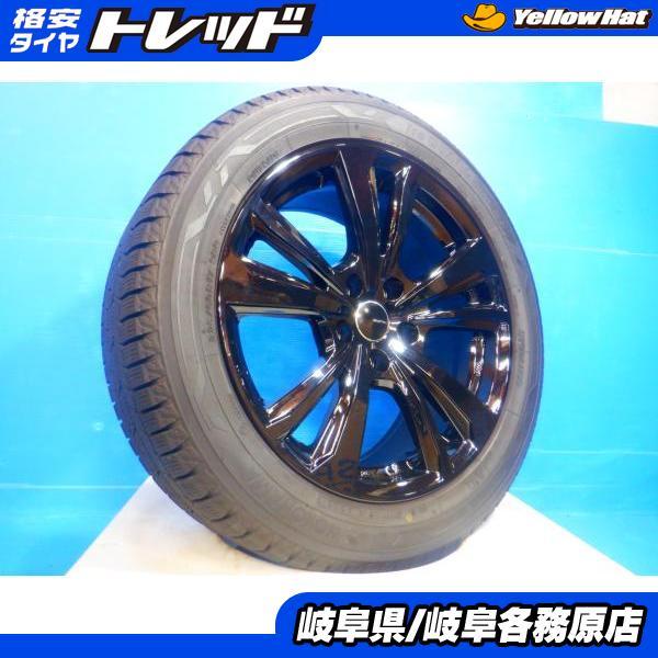 中古4本set 225/50R17 アウディ BMW 2025年製スタッドレスタイヤ ヨコハマ iG80 17インチ ブラックホイール A5スポーツバック 3シ