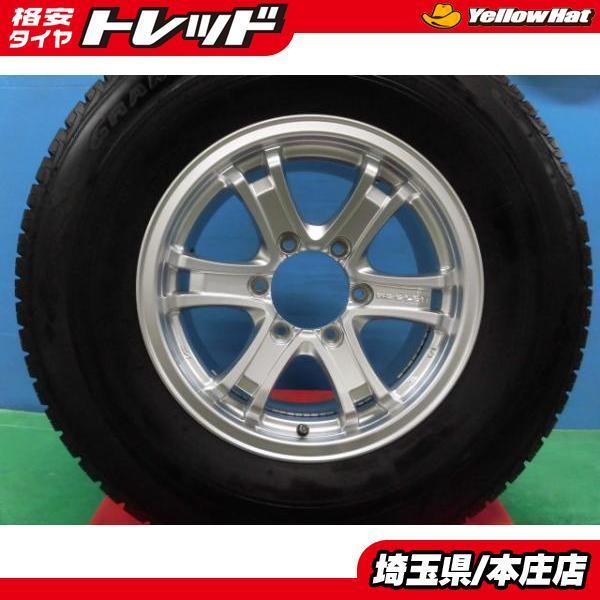 ハイラックスサーフ 中古 社外 アルミホイール 16インチ 7J +26 6H139  