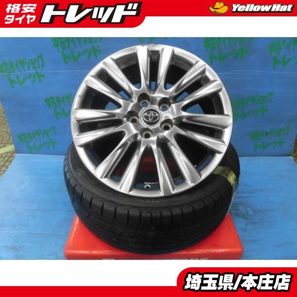 アルファード ヴェルファイア中古 トヨタ ハリアー純正ホイール 18  