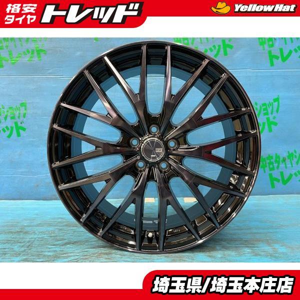 アネーロ◇7J 18インチ IS48 5/100◇BS PXⅡ 215/40R18 2022年製造品付
