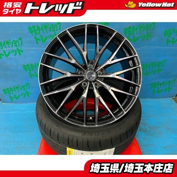 アルファード ヴェルファイア 245/40R20 新品 タイヤ アルミ4本セット 