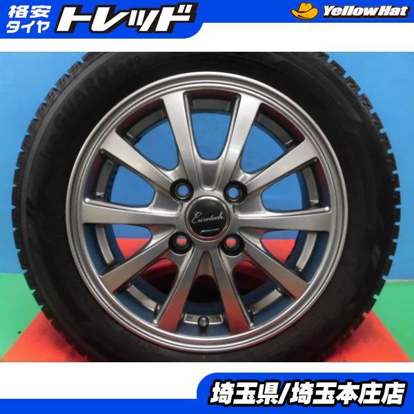 ハスラー フレアクロスオーバー 中古 社外 ユーロテック ホイール 14 
