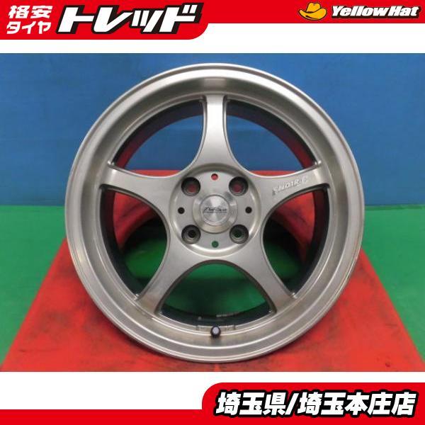 スイフト デミオ MAZDA2 カローラ フィールダー アクシオ 中古 アルミ 