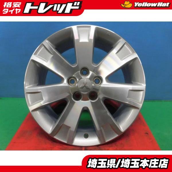 送料無料 中古 ミツビシ デリカD5 純正 18インチホイール 7j 5H114.3 + 