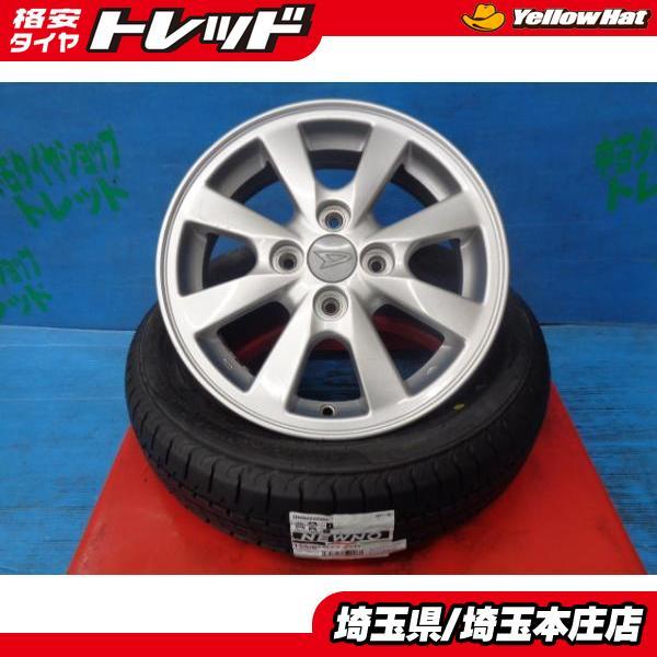 BRIDGESTONE 4本セット 夏タイヤ ダイハツ純正ホイールセット BRIDGESTONE 4本セット 夏タイヤ ダイハツ純正ホイールセット