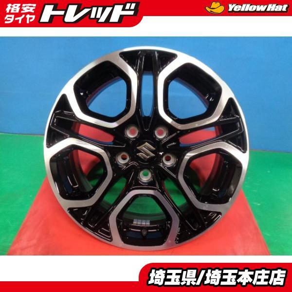 中古 スズキ スイフト 純正 アルミホイール 17インチ 6.5J +50 5H114.3 