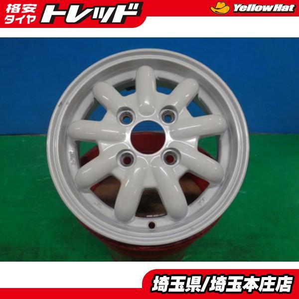 アクティトラック バン バモス ホビオ 中古 社外 アルミホイール 12