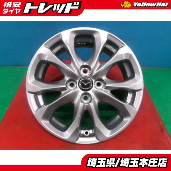 MAZDA2 マツダ デミオ 純正 15インチ アルミホイール 5.5j 4H100 +40