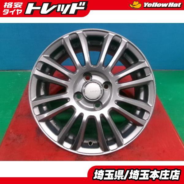 グレイス シャトル フィット 中古 社外アルミホイール レイシアRM