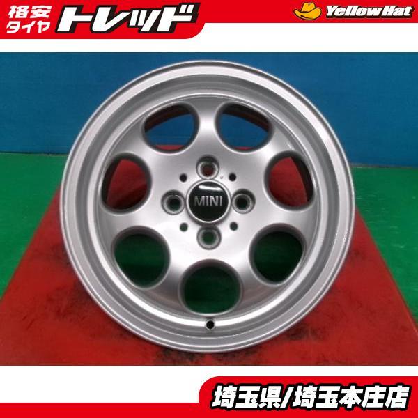 MINI 純正ホイール+深溝タイヤ ４本セット MINI ジョンクーパーワークス 純正 PCD100 4穴 18インチ 7J ブラック