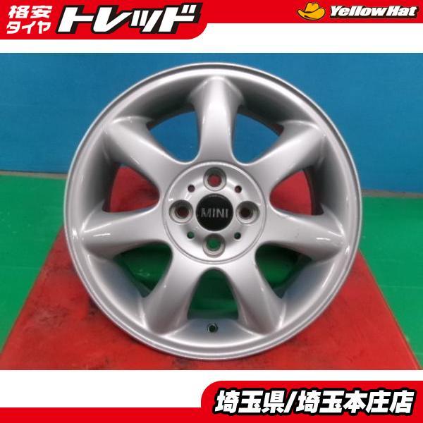 中古 4本セット ミニ MINI 純正 16インチ ホイール 6.5j +48 4H100 R50 