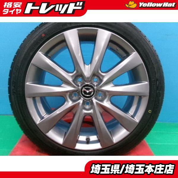 TOYO タイヤ　マツダ純正ホイール TOYO TIRES（トーヨータイヤ） 新車外し マツダ MAZDA3純正 アルミ
