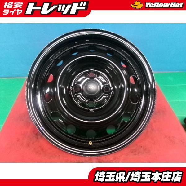 ダイハツ　タフト純正スチールホイール15×4.5 4穴100中古品4本セット 中古 ダイハツ タフト 純正 スチールホイール 15インチ 4.5J +45 4H100