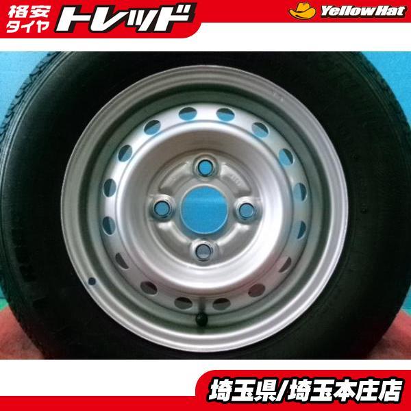 BRIDGESTONE（ブリヂストン） 中古 スズキ エブリイ純正 スチール