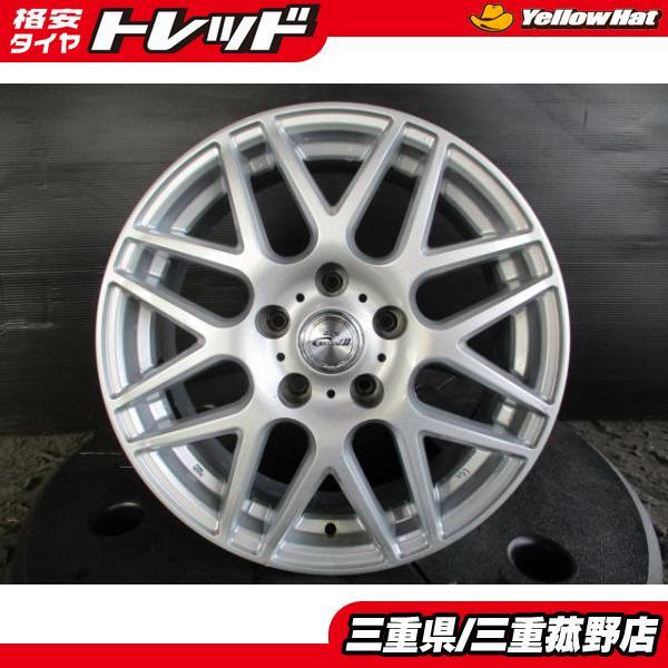 4本 中古ホイール DOS Gavial2 16インチ 6.5J +38 5H 114.3 社外