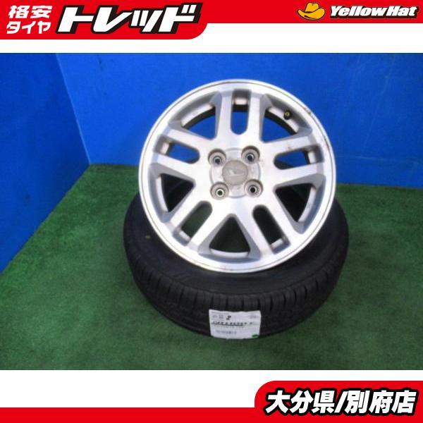 4本セット ダイハツ 純正 15x 4.5J +45 4H100 ブリヂストン エコピア NH100C 165/55R15 ウェイク タント ムーヴ  ミラ コンテ キャンバス ラ