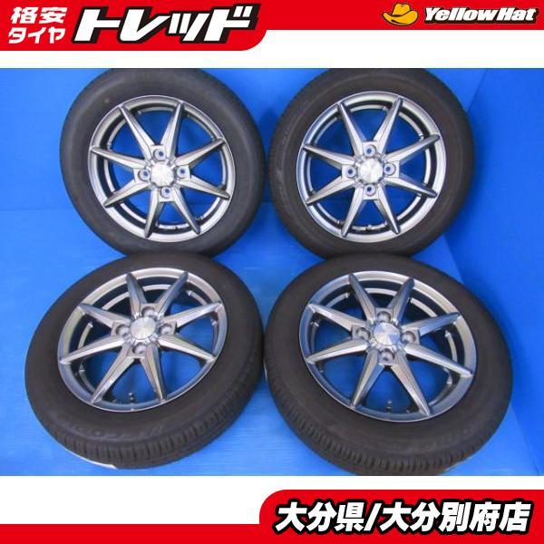 社外アルミ 155/65R14 タント ムーヴ ココア N-BOX ルークス