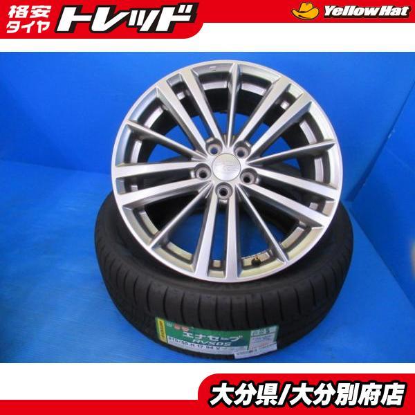 スバル インプレッサスポーツ 純正 17インチ7J +48 5H100 ダンロップ 
