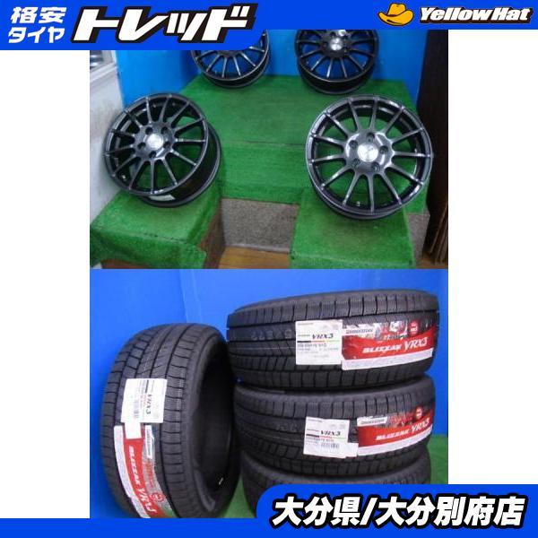 BLIZZAK VRX3 205/55R16 + ホイルメルセデス Bクラス 等 BRIDGESTONE