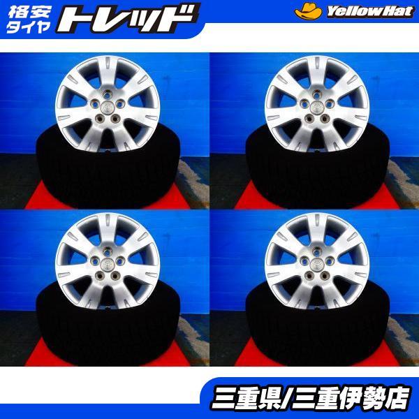 10系アルファード純正ホイール ブリヂストン スタッドレスタイヤ BRIDGESTONE 送料無料 215/65R16 ブリヂストン DM-V1 トヨタ 10