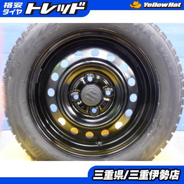 155/65-14 ブリヂストン ブリザック VRX2 スズキ ワゴンR純正 14インチ 