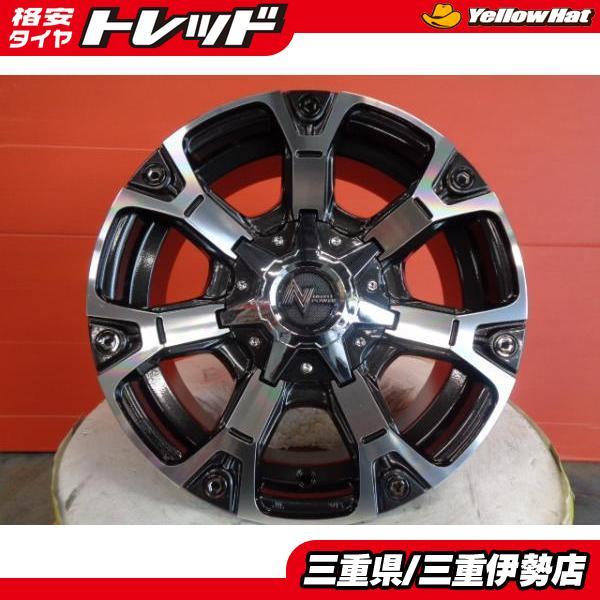 4本 MID ナイトロパワー WARHEAD 16インチ 6.5J +38 6H139.7 新品 展示