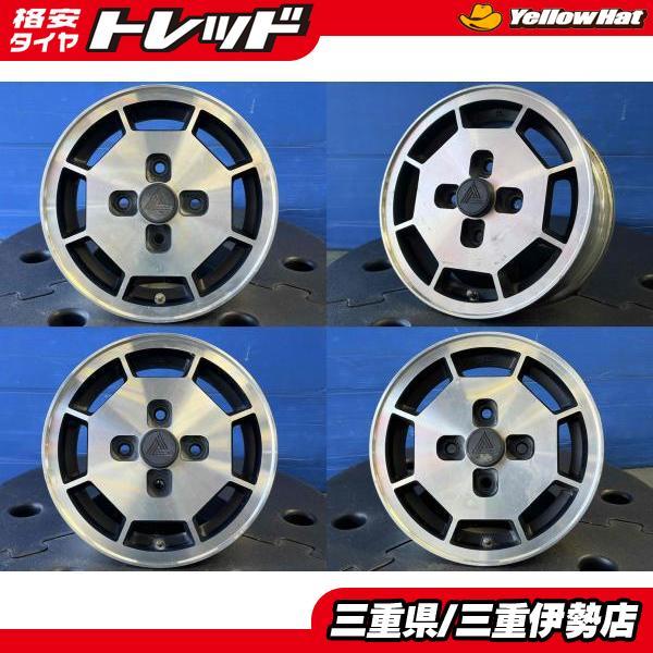 4本 ヨコハマ Almex YDE 13インチ 5J +38 4穴 PCD114.3 YOKOHAMA 4
